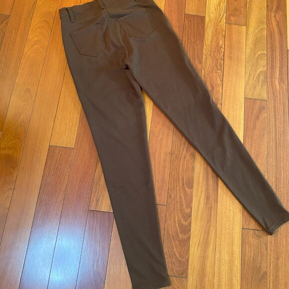 Vintage Basic Brown Leggings size Small - Picture 4 of 4